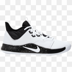 Nike Pg 3 White/black Oreo Paul George Mens Basketball - Paul George Shoes 3, HD Png Download - pg-13 png