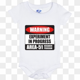 Area 51 Alien Baby Ufo Onesie 6 Month , Png Download - Active Shirt, Transparent Png - area 51 png