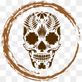 Day Of The Dead Stencil, HD Png Download - azucar png