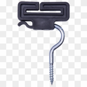 Plastic Post Screw In Fence Insulator 25 Pieces - Weapon, HD Png Download - fence post png