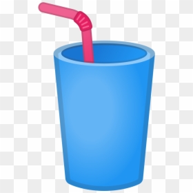 Cup With Straw Icon - Cup Transparent Straw, HD Png Download - drinking icon png