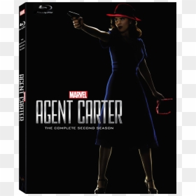 Marvel Agent Carter Season 2 Blu Ray, HD Png Download - agent carter png