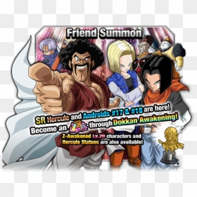 Dokkan Battle Friend Summon, HD Png Download - dokkan battle png