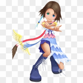 Kingdom Hearts Best Girl, HD Png Download - yuna png
