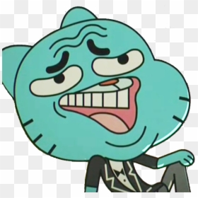 Amazing World Of Gumball Reaction, HD Png Download - m'lady png