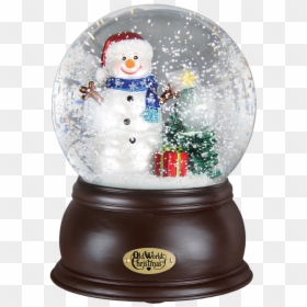 Old World Christmas Happy Snowman Snow Globe - 2019 Christmas Snow Globe, HD Png Download - old globe png
