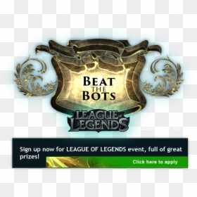 Beat The Bots - League Of Legends, HD Png Download - league of legends bronze png