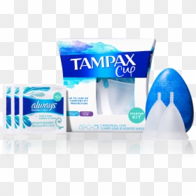 Tampax Menstrual Cup, HD Png Download - starter png