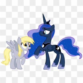 The Headcanon Island - My Little Pony Dark Pony, HD Png Download - derpy hooves png