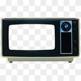 Retro Tv Png Frame, Transparent Png - 80s tv png