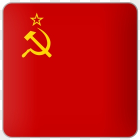 Download Flag Icon Of Soviet Union At Png Format - Soviet Union Square Flag, Transparent Png - ussr symbol png