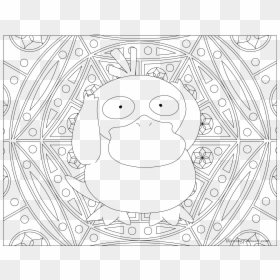 Adult Pokemon Coloring Pages, HD Png Download - golduck png