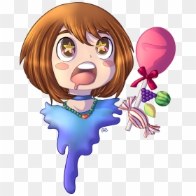 Candy [speedpaint] - Cartoon, HD Png Download - uraraka png