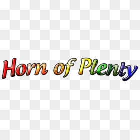 Calligraphy, HD Png Download - horn of plenty png
