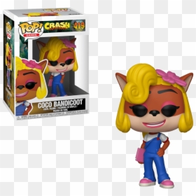 Figurine Funko Pop Coco Bandicoot - Coco Bandicoot Funko Pop, HD Png Download - coco bandicoot png