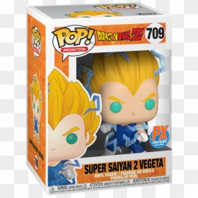 Standard Packaging - Super Saiyan 2 Vegeta Pop, HD Png Download - vegeta ssj2 png