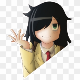 Tomoko Kuroki , Png Download - Cartoon, Transparent Png - tomoko png