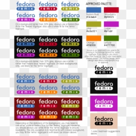 Fedora Remix Design Guidelines - Graphic Design, HD Png Download - remix png