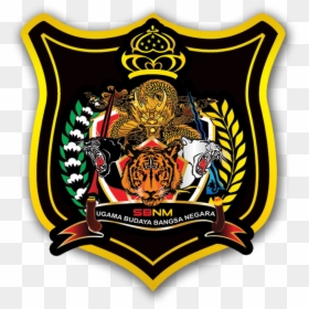 Lambang Perguruan Seni Silat Saga Barong Naga Malaya - Emblem, HD Png Download - naga png