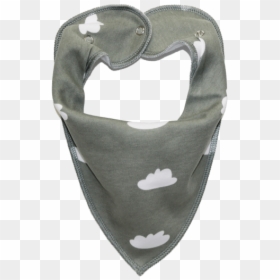 Grey Cloud Print Dog Bandana - Face Mask, HD Png Download - bandana mask png