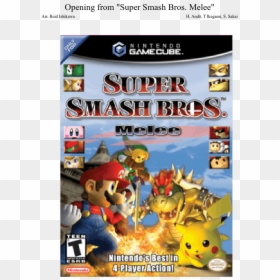 Super Smash Bros Melee Box Art, HD Png Download - smash melee png