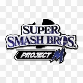 Smash Bros Mod Project M Ceases Development - Super Smash Bros Project M Logo, HD Png Download - smash melee png