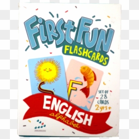 English Alphabet First Fun Flashcards - Poster, HD Png Download - flashcards png