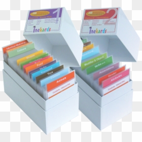 Box Of Flash Cards, HD Png Download - flashcards png