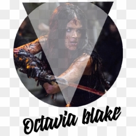 Graphic-image - Octavia The 100 Screencaps, HD Png Download - octavia blake png