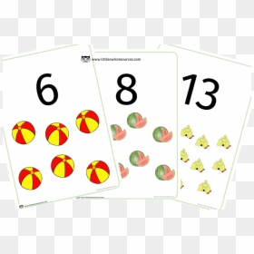 0-20 Summer Counting - 19 Printable Flashcard Numbers 1 20, HD Png Download - flashcards png