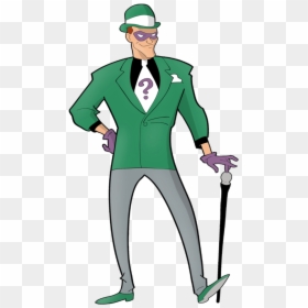 Riddler Png Page - Batman The Animated Series Riddler Draw, Transparent Png - the riddler png