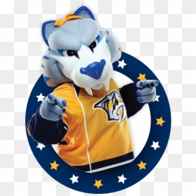 Plush, HD Png Download - nashville predators png