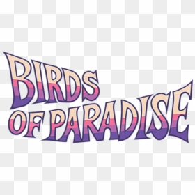 Mti Birds Of Paradise Logo - Calligraphy, HD Png Download - birds of paradise png