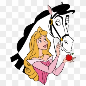 Sleeping Beauty And Horse, HD Png Download - sleeping png