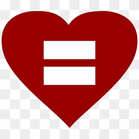 Equal Sign In A Heart, HD Png Download - equal sign png