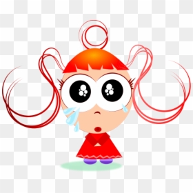 Little Girl Crying Clipart Png, Transparent Png - crying png