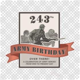Us Army Birthday 2018, HD Png Download - army png