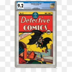 Detective Comics #27, HD Png Download - comic book png