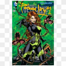 Detective Comics #23.1 Poison Ivy, HD Png Download - comic book png