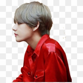 Bts V Gray Hair, HD Png Download - army png