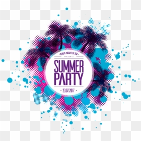 Summer Party Vector Png, Transparent Png - fun png