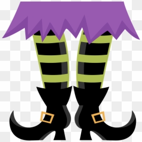 Witch Shoes Clip Art, HD Png Download - feet png