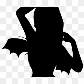 Mermaid Silhouette Png, Transparent Png - mermaid silhouette png