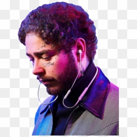 Singing, HD Png Download - post malone png