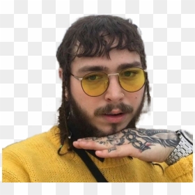 Redbubble Stickers Post Malone, HD Png Download - post malone png