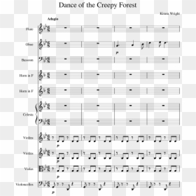 Time Machine Geometry Dash Sheet Music, HD Png Download - spooky forest.png