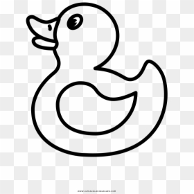 Rubber Duck Black And White, HD Png Download - spookyforest.png