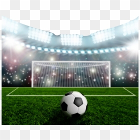 Soccer Background, HD Png Download - goal png