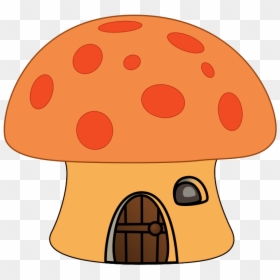Mushroom House Clipart, HD Png Download - mario mushroom png