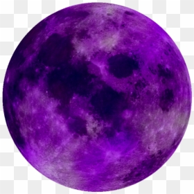 Purple Moon Transparent Background, HD Png Download - tumblr circle png